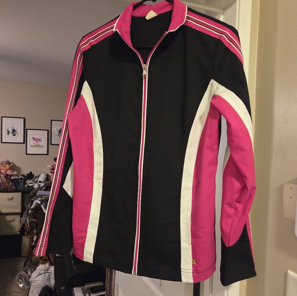 Made for Life Women's Black and Pink Ski Jacket